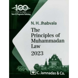 Jhabvala Law Series's Principles of Muhammadan Law for BA.LL.B & LL.B by Noshirvan H. Jhabvala | C. Jamnadas & Co.